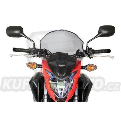 Moto plexi MRA Honda CB 500 F 2016 - typ spoiler S černé
