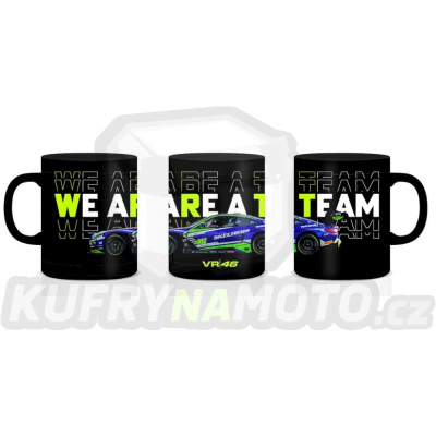 Hrnek VR46 WRT WE ARE TEAM černý 497804