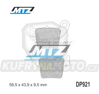 Destičky brzdové DP921-FM - MTZ směs Offroad Profi