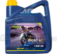 Olej motorový motocyklový Putoline Sport4R 15W50 (balení 4L)