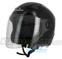 Přilba na skútr OSONE Jet Helm S200 Brooklyn - černá - velikost XL