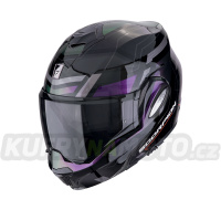 Moto přilba SCORPION EXO-TECH EVO CONQUER černý chameleon