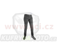 ZKRÁCENÉ kalhoty Original Approved Jeans Slim fit, OXFORD dámské (černá)