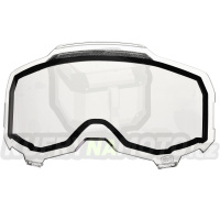 plexi ARMEGA 100% (čiré  vented DUAL, Anti-fog)