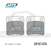 Destičky brzdové DP107-STA - směs Standard