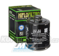 Filtr olejový HF197 (HifloFiltro) - Aeon 200+300+350+400 + Benelli 350 Zanzero + Hyosung MS3 125+GD250 + Keeway 300 Index + PGO 125+150+200 + Polaris 200 Phoenix+200 Sawtooth