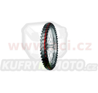 Pneu 70/100-19 (42M) TERRA FORCE - MX SM  (červeno/žlutý pruh), MITAS - ČR