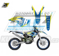 Polepy na motocykl (sada polepů Dream) Husaberg FE+FS+TE / 13-14 - typ polepů Dream4