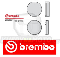 Brzdové destičky Brembo KAWASAKI KZ 200 r.v. Od 78 - 79 směs Originál Přední