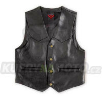 Moto vesta A-Pro Piston Gilet velikost XL kožená - akce