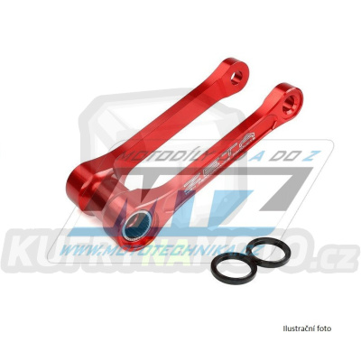 Kost přepákování ZETA RSL-LOW Lowering Link Kit - ZETA ZE56-05432 - Suzuki RMZ250 / 13-18 - červená