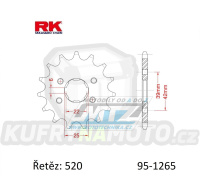 Kolečko řetězové (pastorek) 1265-14zubů RK - Honda XL250 / 76-81 + XL250 K1/K2 (USA) / 72-76