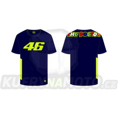 Triko Valentino Rossi VR46 DOCTOR modré 430402