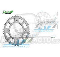 Rozeta řetězová (převodník) Dural 0895-52zubů ESJOT 51-15203-52 - barva stříbrná - KTM 85SX / 03-24 + 105SX+XC85+XC105 + Husqvarna TC85 / 14-24 + Gas-Gas MC85