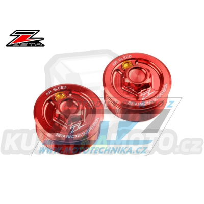 Víčka/Zátky přední vidlice Zeta RSL - ZETA ZE56-10122 - Honda CRM250 / 91-00 + CRM250R+CRM250AR