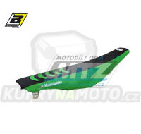 Sedlo kompletní Kawasaki KXF250 / 13-20 + KXF450 / 12-18 - barva černo-zelená - typ potahu DG3 - standardní výška