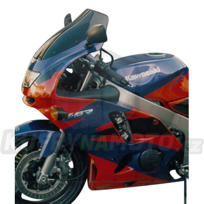 Plexi plexisklo MRA Kawasaki ZX 6 R 600 - 1997 typ turistické T kouřové