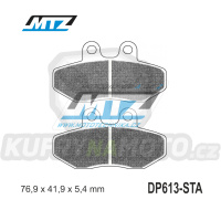 Destičky brzdové DP613-STA - směs Standard