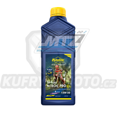 Olej motorový motocyklový Putoline N-TECH PRO OFFROAD 15W50 (balení 1L)