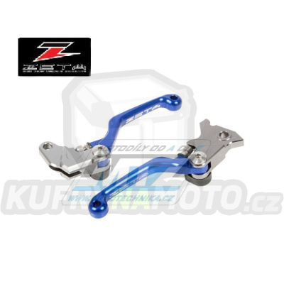 Sada výklopných páček ZETA PIVOT - ZETA ZE44-8012 - Yamaha WR250X+WR250R / 07-17 + XT250X / 06-16 + Yamaha Tricker / 04-16 + TTR250 / 93-13 + TTR125 - modré