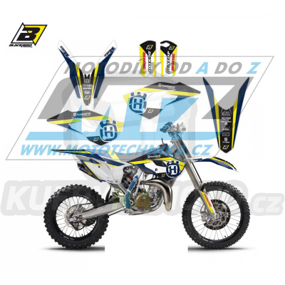 Polepy na motocykl (sada polepů Dream) Husqvarna TC85 / 14-17 - typ polepů Dream4