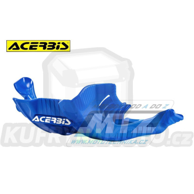 Kryt pod motor Acerbis Yamaha YZ125 / 06-25 + Fantic XE125+XX125 / 21-25 - barva modrá/bílá