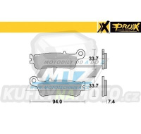 Destičky brzdové DP703 - PROX 37.180302