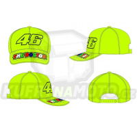 Kšiltovka VR46 THE DOCTOR fluo žlutá 503228