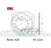 Rozeta ocelová (převodník) 1219-42zubů RK - Honda CBF125 / 09-14 + CBF125M