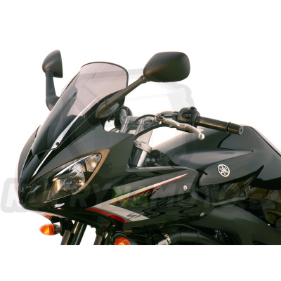 Plexi plexisklo MRA Yamaha FZ 600 S2 Fazer 2007 - typ originál O černé