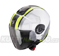 Moto přilba SCORPION EXO-CITY II VEL bílo/fluo žlutá