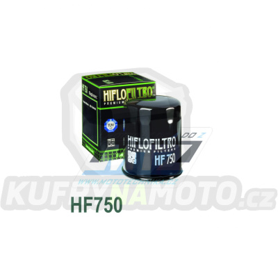 Filtr olejový HF750 (HifloFiltro) - Yamaha VF200 + VF225 + VF250 + F225 V6 Offshore + F250 V6 Offshore + F300 V6 Offshore + F350 V8