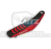 Potah sedla Honda CRF250R / 04-09 + CRF250X / 04-19 + CRF450X / 04-16 - barva černo-červená - typ potahu DG3