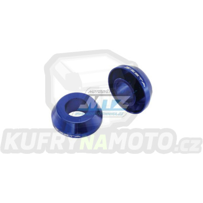 Kryty osy (rozpěrky) zadního kola ZETA Fast Spacer - ZETA ZE93-2416 - Yamaha YZ125+YZ250 / 99-21 + WRF250+WRF450 / 05-21 +  YZF250+YZF450+YZF250X - modré