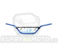 Řidítka s hrazdou (průměr 22mm) MTZ - ATV+Enduro High (vysoké provedení) - modré (černá hrazda)