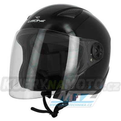 Přilba na skútr OSONE Jet Helm S200 Brooklyn - černá - velikost XS