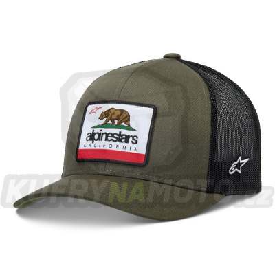 kšiltovka CALI 2.0 HAT, ALPINESTARS (zelená)