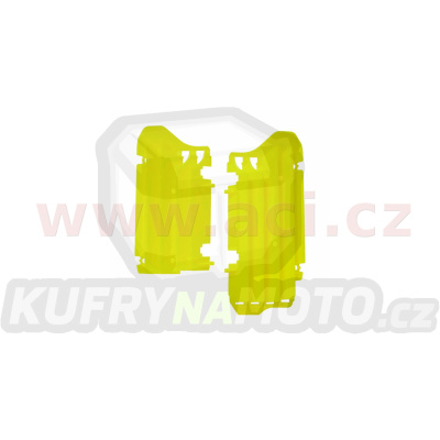 žaluzie chladiče Suzuki, RTECH (neon žluté, pár)