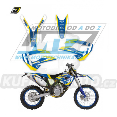 Polepy na motocykl (sada polepů Dream) Husaberg FE+FS / 09-12 + TE / 11-12 - typ polepů Dream4