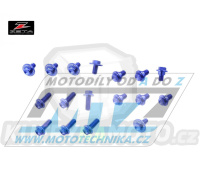 Sada šroubů na plasty - ZETA ZE88-5446 - Suzuki RMZ250 / 10-18 + RMZ450 / 11-17 - modrá