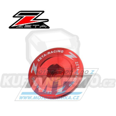 Zátka motoru - ZETA ZE89-1610 - KTM 250SXF+350SXF / 11-22 + 250EXCF+350EXCF / 12-22 + 450SXF+505SXF / 07-12 + 450SMR + Freeride 250+350 + Husqvarna+Gas-Gas - červená