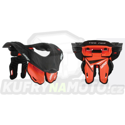 LEATT chránič šíje / krku MODEL GPX 5.5 krční JUNIOR ORANGE/black barva oranžová/černá