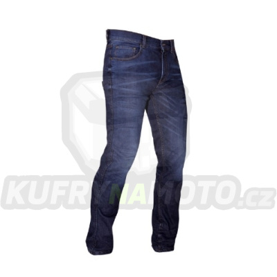 Moto kalhoty RICHA ORIGINAL JEANS modré prodloužené