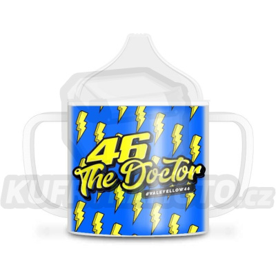 Dětský hrnek VR46 VALEYELLOW modrý 506403