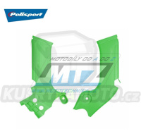 Kryty rámu Kawasaki KXF450+KX450 / 19-23 + KXF250+KX250 / 21-24 + KX250X+KX450X - barva zelená