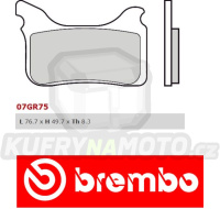 Brzdové destičky Brembo KTM SMR 525 r.v. Od 05 -  směs SX Přední