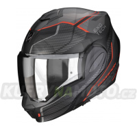 Moto přilba SCORPION EXO-TECH EVO ANIMO matná černo/červená