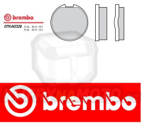 Brzdové destičky Brembo KAWASAKI Z D,S 400 r.v. Od 76 - 77 směs Originál Přední