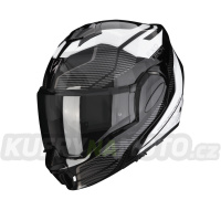 Moto přilba SCORPION EXO-TECH EVO ANIMO černo/bílá