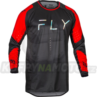 dres EVOLUTION DST. FLY RACING - USA 2024 (černá/červená)